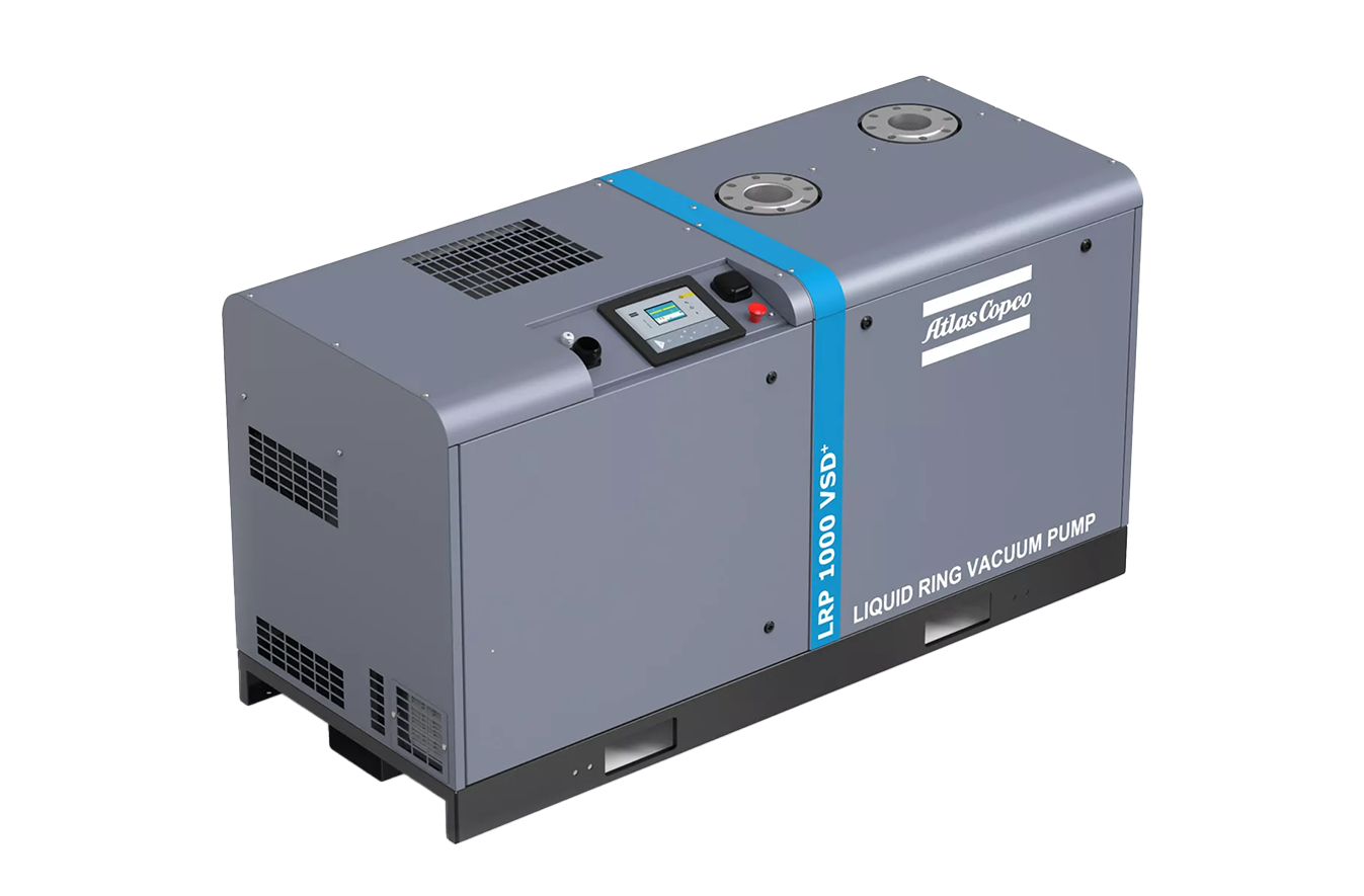 Bombas de vacío de anillo líquido inteligentes LRP VSD+ Atlas Copco.