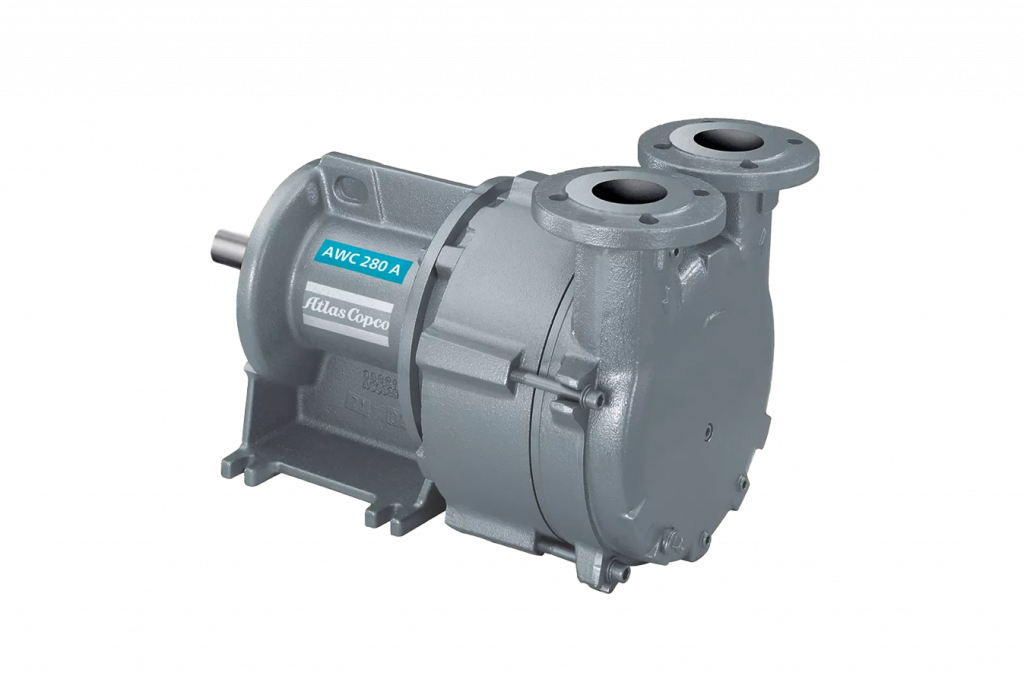 Bombas de vacío de anillo líquido AWC / AWC A de una etapa Atlas Copco.
